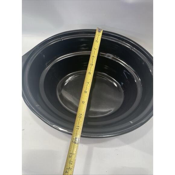 Chinese Porcelain Jingdezhen Black Glaze Flower Pots 14.56'' - Picture 7 of 8